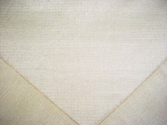 2-3/8Y Pollack 4180 Glimpse Shell Metallic Silver Faux Silk Upholstery Fabric