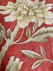 Vtg Ralph Lauren Villa Camelia Fabric French Country 5.91 yards Interior Design