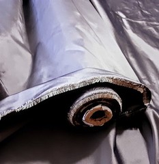 100% Silk Taffeta Irridescent Black / Light Gold 5 Yds X 54″ New
