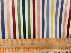 5th Ave. Afternoon Striped Decorating Fabric 100% Cotton By-The-Yard Qty Disc