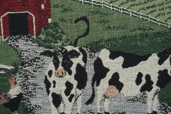 Country Farmhouse Decorative Fabric 10-1/2″x12-1/2″