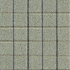 ZOFFANY CURTAIN/UPHOLSTERY FABRIC DESIGN “Malin Check” 3.3 METRES FLINT CHENILLE