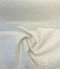 Culp Boucle Bold Ivory Textured Upholstery Fabric By The Yard – Designer Boucle