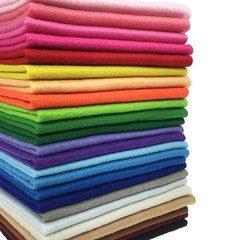 24 PCS 20x30cm Soft Felt Fabric Sheets, 1.4mm Thick, Assorted Color, Craft