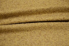 Mercer Mustard Mottled Harvest Gold Boucle Crypton Home Upholstery Fabric