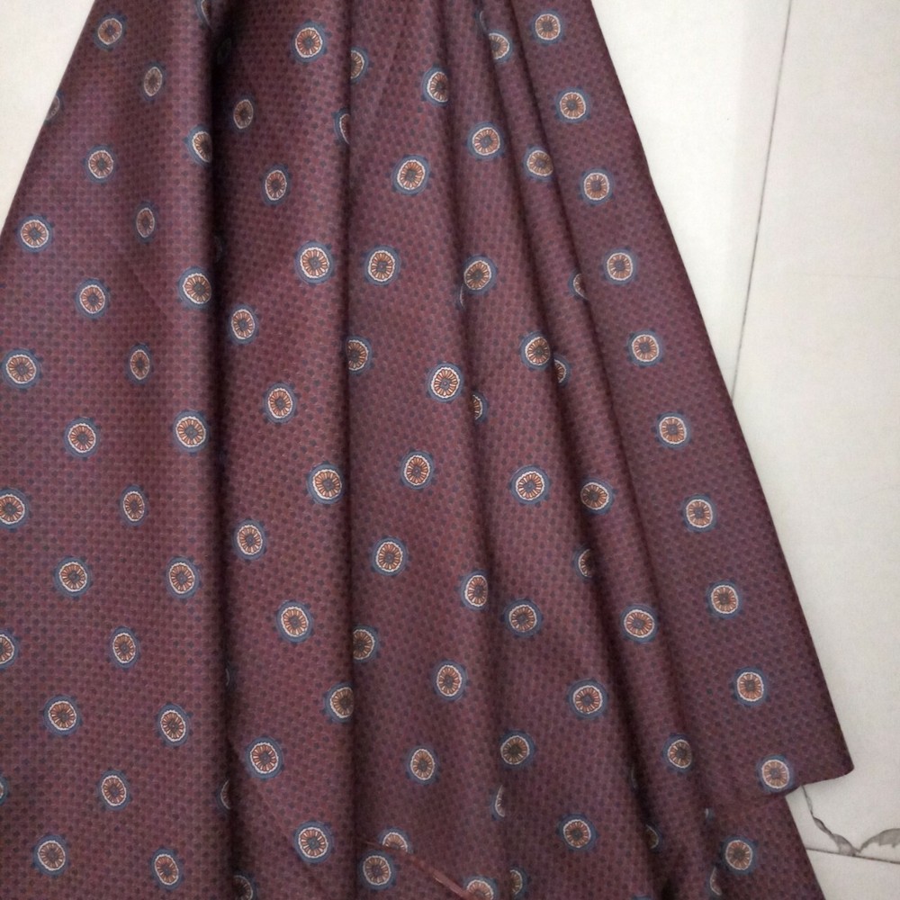 Jim Thompson Thai Silk Cloth Fabric Brown Crafting 100% (2.20 Yards)