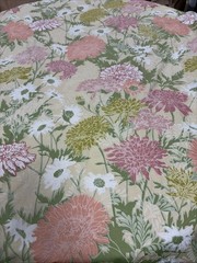 Bloomcraft Original Screen Print Scotchgard 6+ Yards x 54″ Wide Floral New