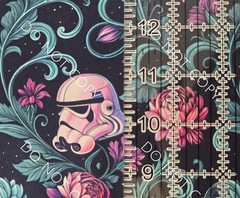 Custom Cotton Woven Fabric Star Wars Movie Floral By the 1/4 Yard 9×56