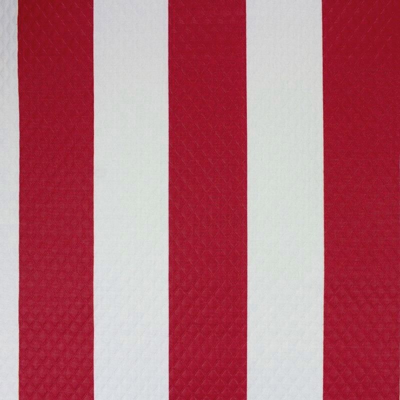 5 Yards Mill Creek Red and White Indoor/Outdoor Print Drapery Upholstery