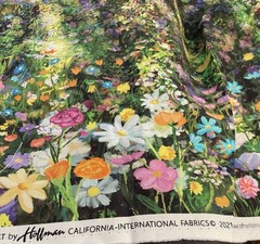 Hoffman Spectrum “ Into The Meadow “ 2021 Digital Print S#T4924 Fabric 1 Yd X 44