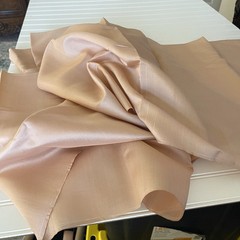 SILK PEACH FABRIC 6 Yards x 22 Inches Wide or 216 Inches x 22 Wide