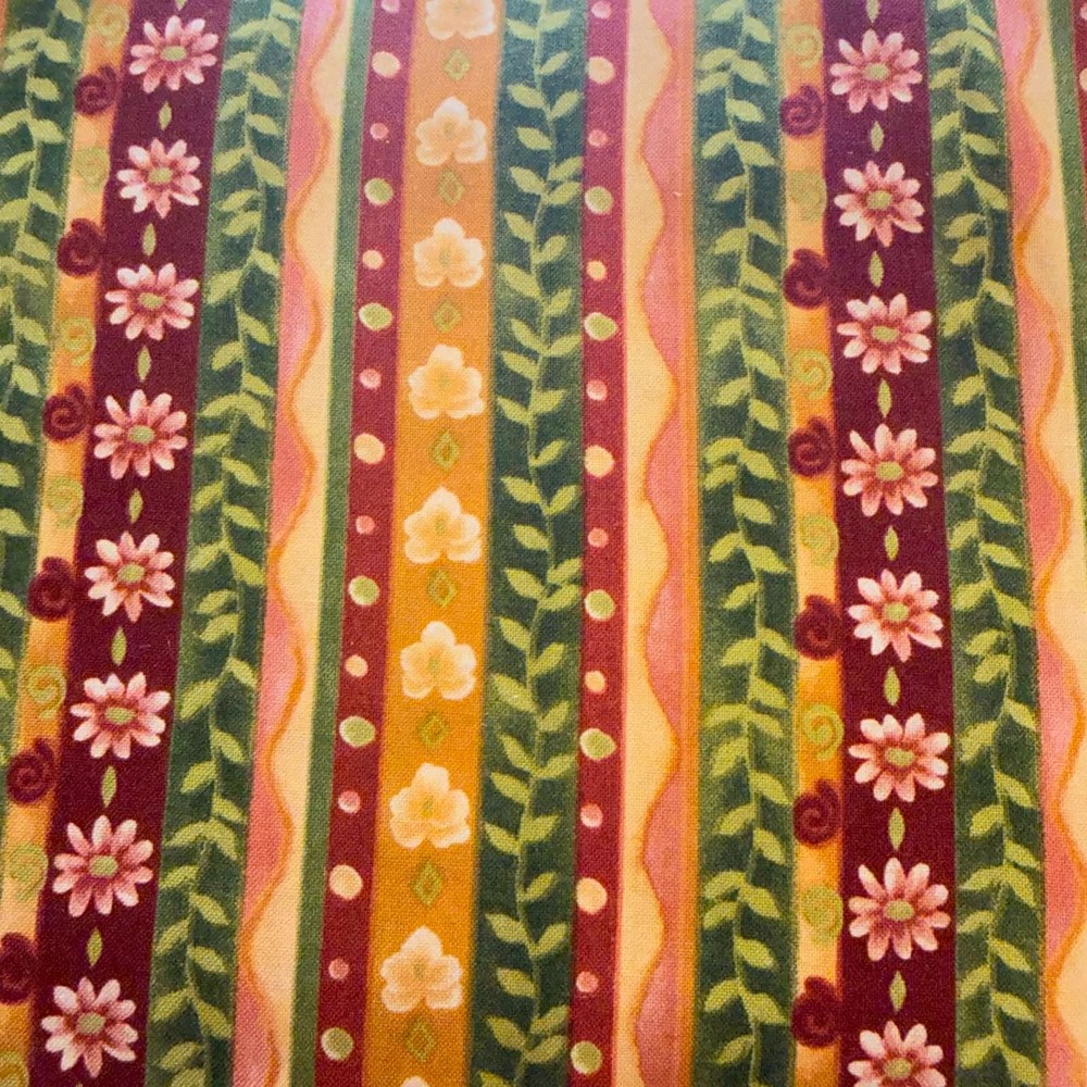 Annie’s Flower Patch- Fat Quarters Cotton Fabric-6 Prints, You Choose