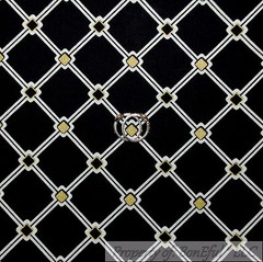 BonEful Fabric FQ Cotton Quilt VTG B&W Gray Black White Animal Skin Zebra Stripe