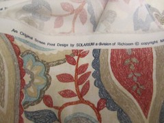 Richloom Solarium Indoor Upholstry Fabric Floral Paisley 2yd 35″ x 56 2019