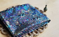 Korean Traditional Jagae Foil Finishing Patterned Fabric made in Korea BTHY