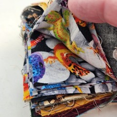 129 PC 5 INCH (5″ X 5″) QUILT SQUARES 64 Kid Prints 65 Plain Fabric Crafts