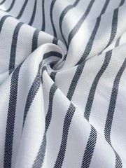 Heavy Weight Softened Cotton Fabric By The Yard 400/m2 – Upholstery Striped