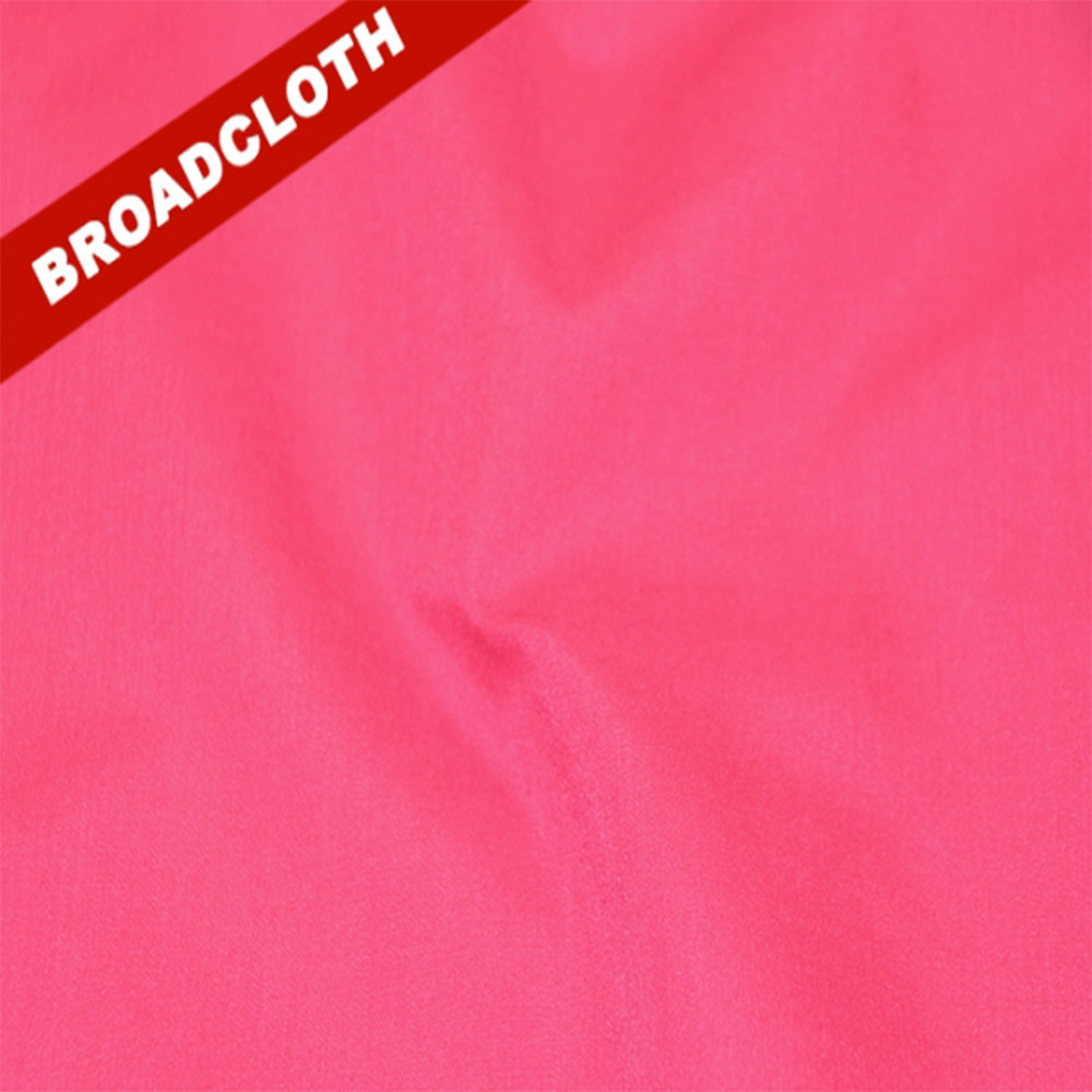 Fuchsia Polyester Cotton Broadcloth Fabric – 60″ Wide – Sold by the Yard