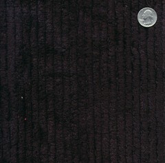 Terry Chenille Black 57″ Wide Cotton Fabric by the Yard A414.04 – Black