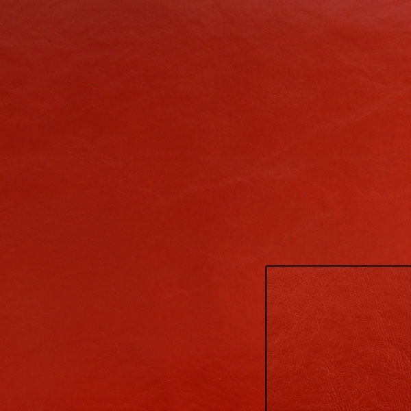 Boat Marine Auto RV Seat Vinyl | Firebrick Red Fuzzy Back Tracker (YD)