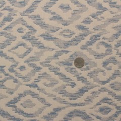 BALLARD DESIGNS RIENZO SKY SUNBRELLA IKAT OUTDOOR FURNITURE FABRIC BY YARD 54″W