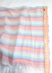 Pastel Rainbow Crepe Crinkled Gauze Light Fabric 53″ Wide BTY Sold By The Yard