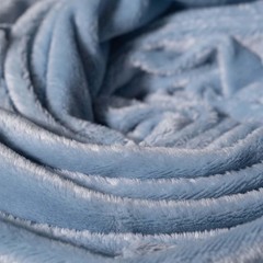 Ice Fabrics Solid Minky Fabric by The Yard – Soft, Smooth 1 Yard, Light Blue