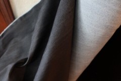 by the yard dark blue denim 5% stretch Fabric 50″ medium heavy weight cotton
