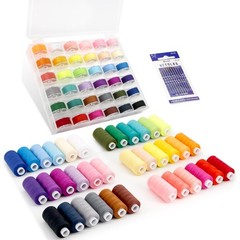 72Pcs Sewing Thread kit, 36 Assorted Colors Machine Threads with 36 Color