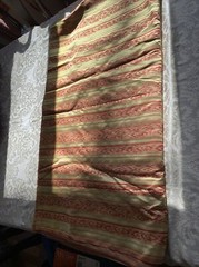 60% Silk 40%Cotton Brocade Jacquard Fabric Fall Winter Holiday Deco sold By Yard