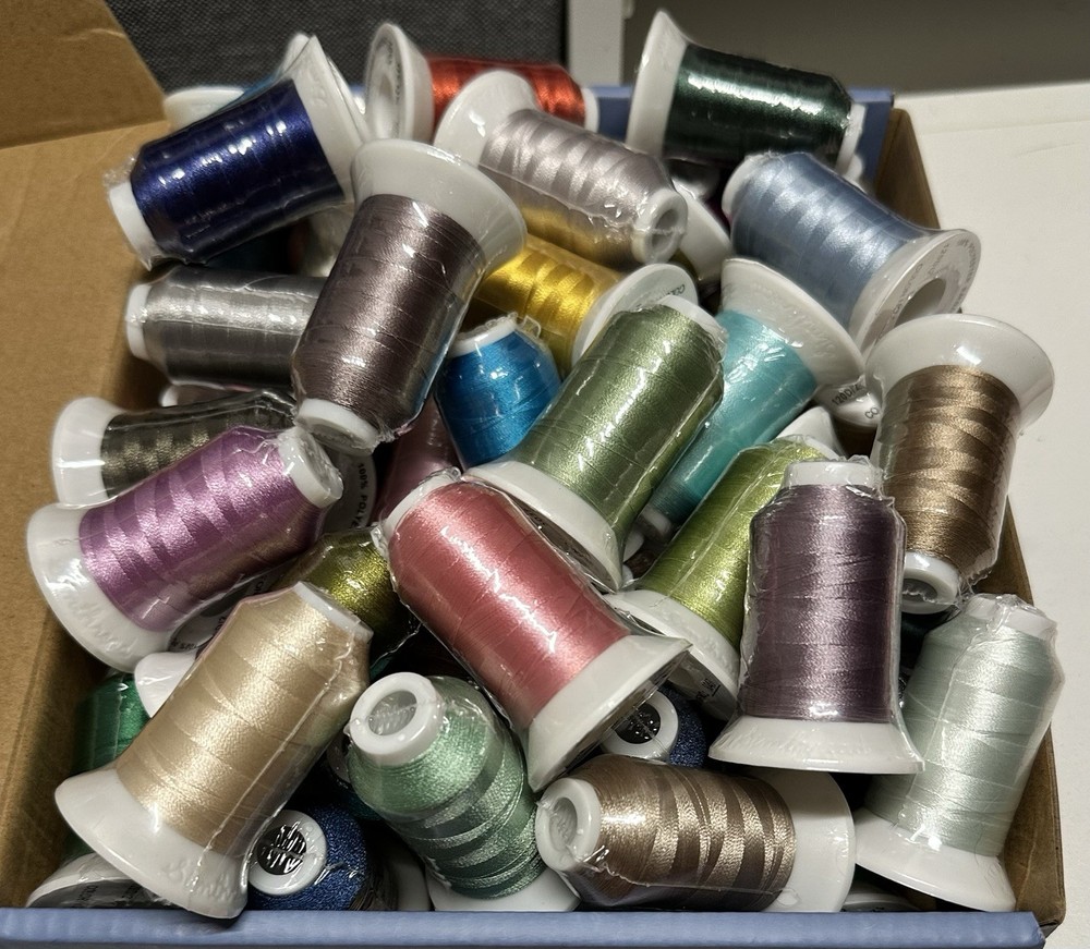 60 Count Factory Wrapped Sewing Thread Spools