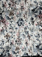 LILY – Digital Print Fabric – Cotton Hand – 58 Inch. in Width, | Home Décor