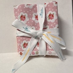 Riley Blake Cotton Fat Quarter Bundle Floral Flowers Pink Orange Yellow White