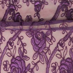 HOLIDAY Embroidered Mesh Fabric. Lace Netting Material