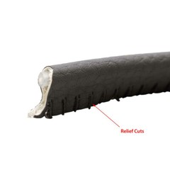 Malibu Boat Pipe Cord Welting 24008W-EBO-00CF | Ebony 1/4 Inch (YD)