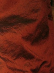 NWOT BURGUNDY RED SILK DRAPERY FURNITURE UPHOLSTERY FABRIC PIECE 5.8 YARDS 54″ W