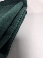 Wool Felt Fabric Forest Green Teal 60 x 34 Coat Craft Sewing Material