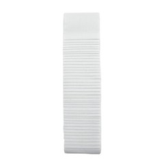 Hoffman Bali Pop Zinc White Solids 2.5″ Strips Cotton Fabric Precuts M209.10