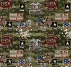 US Military, Army Fabric•1yd BTY! 100% Cotton•Green/Tan•Cust Fav!Fast Ship!