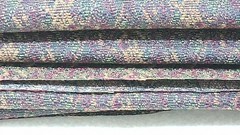 Jacquard Upholstery Fabric Remnant Fringe 28″x60″ Multicolor Tweed End of Roll