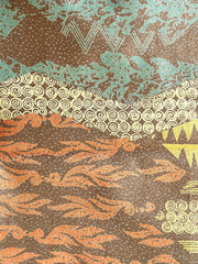 Fabric Piece Square 22″x22″ for One Side of Pillow or Another Small Project