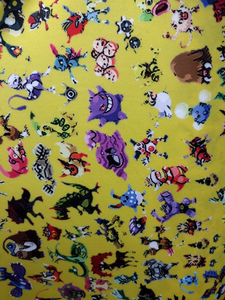 1 yard good weight 4 way Print Polyester/Spandex Swimsuit Fabric