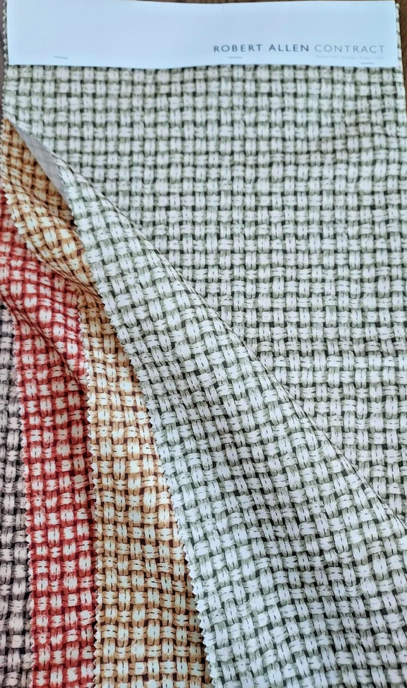 LOT of 4 FABRIC Showroom Samples SUR LA GRASSE REMNANTS 26″x 26″ AUGUST SALE