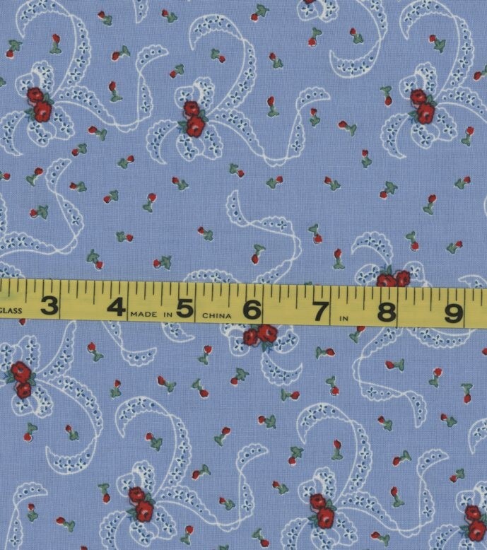 BTHY 18×43 Granny’s Little Sweethearts Darlene Zimmerman 30’s Reproduction Blue