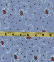 BTHY 18×43 Granny’s Little Sweethearts Darlene Zimmerman 30’s Reproduction Blue