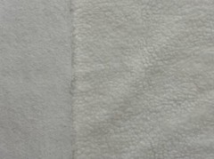Faux SHERPA FLEECE Sheepskin Fabric Material WHITE
