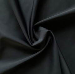 Carvico Vita Italian Swimwear Fabric Black Recycled Nylon Spandex Econyl by Yard