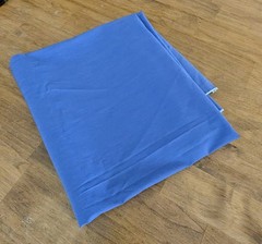Steel Blue Shirting Apparel Fabric Remnant – 2 Yd x 48″ Wide – Poly Cotton Blend