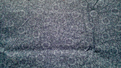 Fabric Kaufmann “Blue Flowers” on Blue 9″ x 29″ Lots more attached $3.95