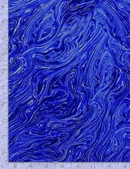 Blender Fabric | Fairy Swirl Marble Swirl Indigo | Timeless Treasures YARD